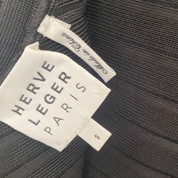 HERVE LEGER • Dress • EUC • Black • S - Picture 3 of 3
